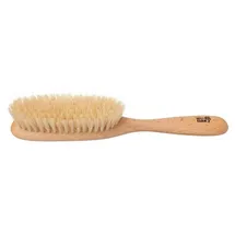 Kost Kamm Haarbürste aus gewachstem, natürlichem Buchenholz, 8 Reihen, oval