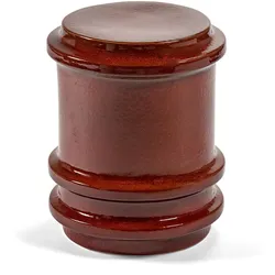 Serax - Pawn Beistelltisch, Ø 34,8 cm, dunkelrot