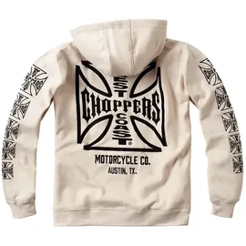 West Coast Choppers Dominator Hoodie Braun 50