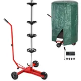 Felgenbaum Rot Alu bis 225mm fahrbar