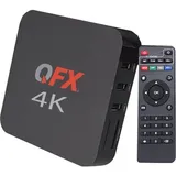 QFX ABX-10: Android TV Box & Ultra Dünn HD Antenne W / Fernbedienung - Schwarz