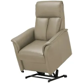 Nils Olsen Fernsehsessel M Kunstleder 85 x 110 x 85 cm Beige elektrisch