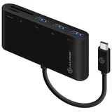 Alogic USB-C to Multi Card Reader & 3 Port USB Hub