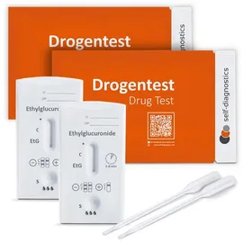 self-diagnostics Alkoholtest Urintest 2 St.