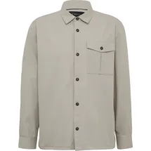 s.Oliver Softes Overshirt im Relaxed Fit mit Eingrifftaschen - beige - L