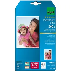 Sigel InkJet Ultra Photo Paper IP656 - Glänzend