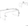 Beliani Kendall Transparent Glas 100 x 40 x 50 cm