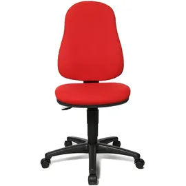 TOPSTAR Point 60 ohne Armlehnen rot/schwarz