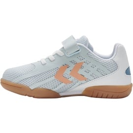 hummel Root Elite Handballschuhe mit Klettverschluss Kinder illusion blue 31