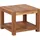 FineBuy Thio Braun Akazie 60 x 60 x 45 cm