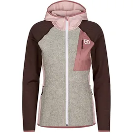 Ortovox Fleece GP Classic Knit Hoodie Jacke (Größe M, rosa)