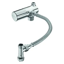 SCHELL Eckventil-Thermostat Set Anschlussset Flexibel, chrom
