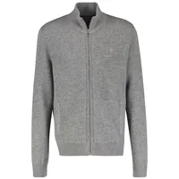 LERROS Schurwoll-Strickjacke mit Kaschmiranteil - Platinum Grey Melange - M