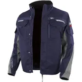 Grizzlyskin Bundjacke "IRON" - XXL - marine/grau