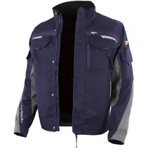 Grizzlyskin Bundjacke "IRON" - XXL - marine/grau