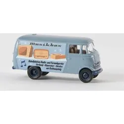 BREKINA 36022 H0 / 1:87 Mercedes L 319 Kasten, Musikbox