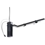 vidaXL Sandfilteranlage schwarz 0,11 m