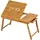 Tectake Laptoptisch aus Holz, höhenverstellbar, 55x35x26cm 55 x 35 x 26 cm braun | Gr.: onesize