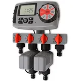 vidaXL Automatischer Bewässerungstimer mit 4 Stationen (42352)