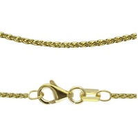 Firetti Collierkettchen »Schmuck Geschenk Gold 333 Halsschmuck Halskette Goldkette Zopfkette«, Made in Germany 99313639-50 gelbgoldfarben