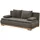 ed exciting design Schlafsofa Polyester 3-Sitzer Braun