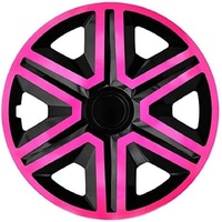 NRM Radzierblende Action schwarz/pink 15 Zoll 4er Set