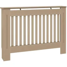 vidaXL Heizkörperverkleidung 112x19x81,5 cm MDF