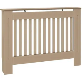 vidaXL Heizkörperverkleidung 112x19x81,5 cm MDF