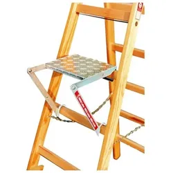 Einklappbare Arbeitsplattform aus Aluminium, Standfläche ca. 230 x 280 mm