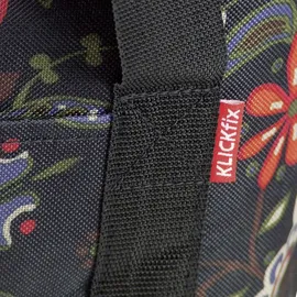 KLICKfix Bikebasket folklore schwarz