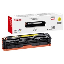 Canon Tonerpatrone 731 Toner gelb gelb