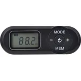 Mini-Radio, LCD-Digitalanzeige, Retro, tragbar, Taschen-FM-Player, Empfänger, Outdoor-Reisen, wiederaufladbar, kleines Radio - Schwarz