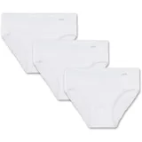Sanetta Mädchen 3er Pack Jazzpants | Slip, Unterhose Slips weiß Gr. 176 Mädchen Kinder