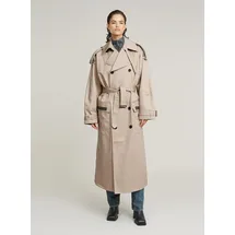 G-Star Macro Balloon Trenchcoat - Beige - Damen, - M