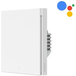 Aqara Smart Wall Switch H1 (With Neutral, Single Rocker) weiß (HomeKit)