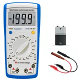 Peaktech Multimeter LCR-Meter – Digitales LCR-Messgerät – 20Mohm – Strommessgerät für Induktivitäts-, Kapazitäts- & Widerstandsmessung – CAT II