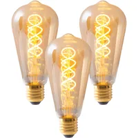 NÄVE LED-Leuchtmittel DILLY NV4135603 4 W E27 warmweiß 3 St.