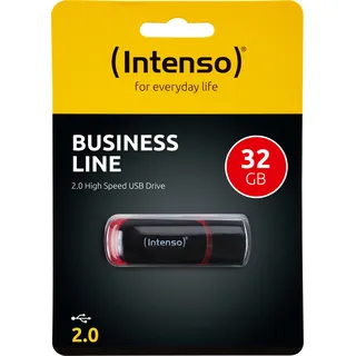 Intenso Business Line 32GB schwarz/rot