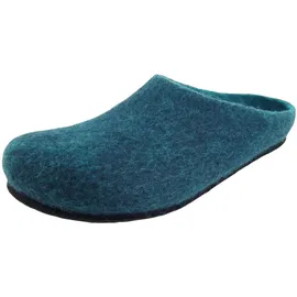 Gottstein Magicfelt Hausschuh Filz Pantoffeln, blau 40