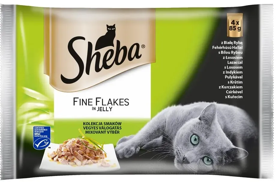 SHEBA Delicacy in Jelly Mix 52x85 g