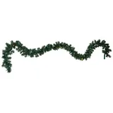 Best Season Led Weihnachtsgirlande Calgary, 250 cm, grün, Timer, IP44