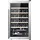 Cecotec Getränkekühlschrank - 24 Flaschen Bolero GrandSommelier 2450 Inox Compressor. Einstellbare Temperatur von 5-18°C, Hohe Leistung, Leiser Betrieb und vibrationsfrei