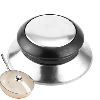 Mixnexorad Topfdeckelgriff, Kochtopfdeckelknopf - Kochgeschirrabdeckungen Griff,Spülmaschinenfester, hitzebeständiger Pfannendeckel-Halteknopf für Bratpfannen