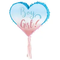 Cepewa Pinata Boy&Girls 40x35x7,5 Papier rosa/hellblau