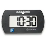 Needit elektronische Parkscheibe Park Mini I automatische Parkscheibe elektrisch mit Zulassung vom Kraftfahrt-Bundesamt I Digitale Parkuhr mit 2 Displays I maximale Funktion in minimalem Format