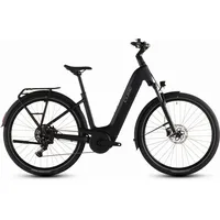Cube Touring Hybrid One 600 2026 28 Zoll RH 58 cm Damen coal 'n' chrome