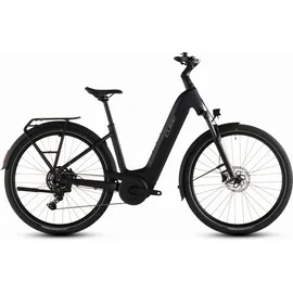 Cube Touring Hybrid One 600 2026 28 Zoll RH 58 cm Damen coal 'n' chrome