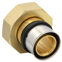Stabilo-sanitär Pipetec Pressfitting Verschraubung Übergang 32x3 mm 1 1/2