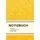 LIWI Literatur- und Wissenschaftsverlag Dickes Notizbuch 1000 Seiten - A5 blanko - Hardcover gelb mit Leseband - weißes Papier 90g/m2 - FSC Papier: Notebook A5 - Journal gebunden blanko - Einschreibbuch