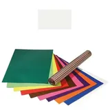 NEU Transparentpapier/Drachenpapier, 35x50 cm, 25 Bogen, Weiss